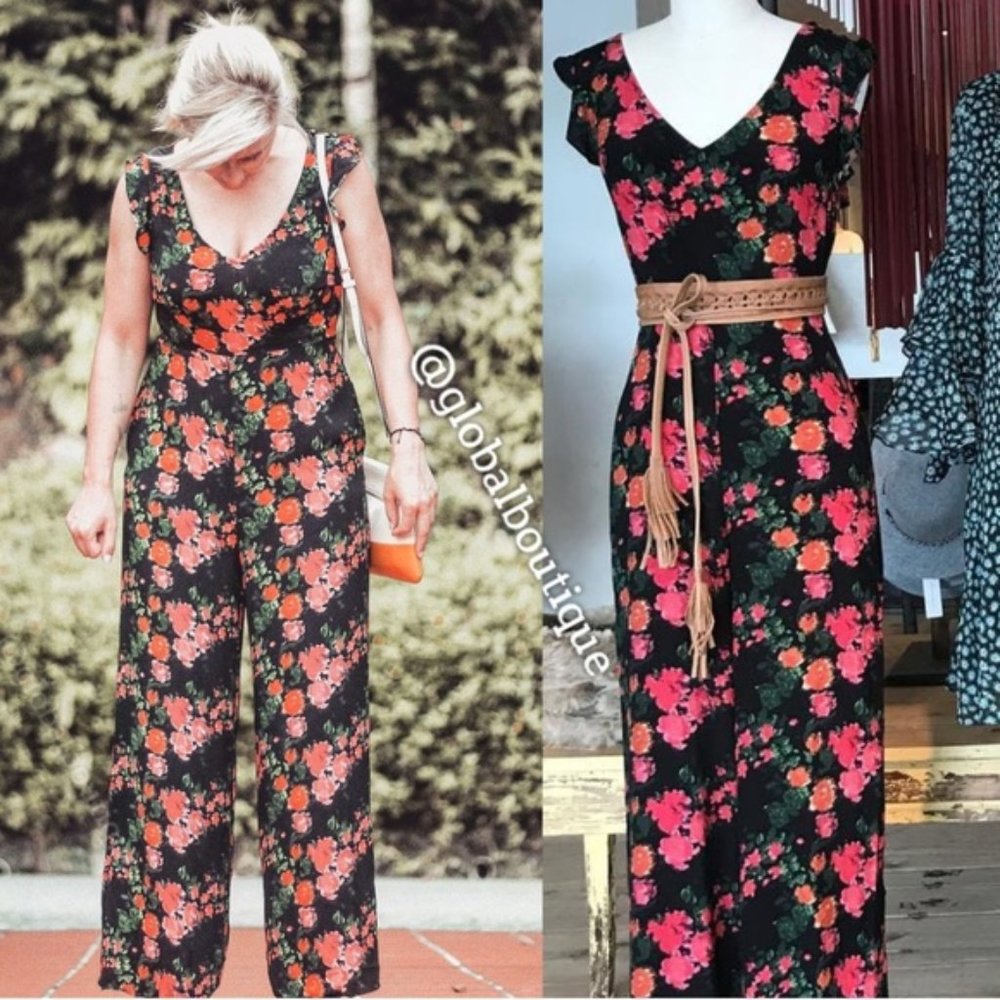 NWT ANTHROPOLOGIE Tracy Reese Laurette Jumpsuit - Picture 2 of 10